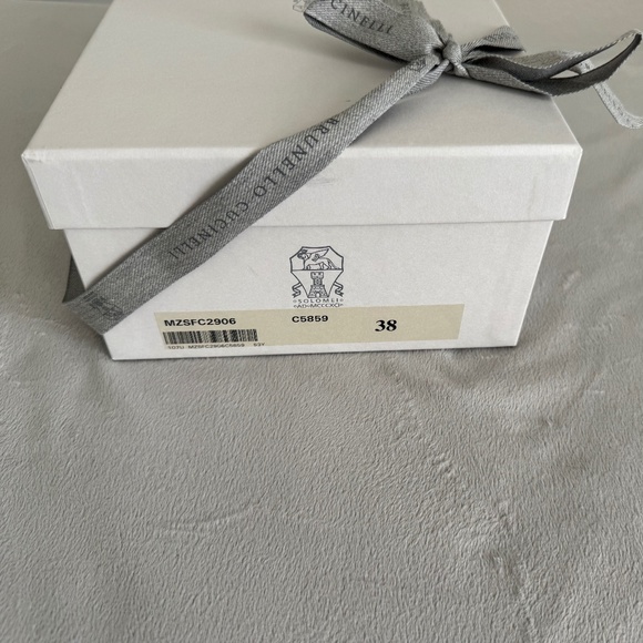 Brunello Cucinelli Suede Sandals with Precious Tassel - Picture 7 of 14